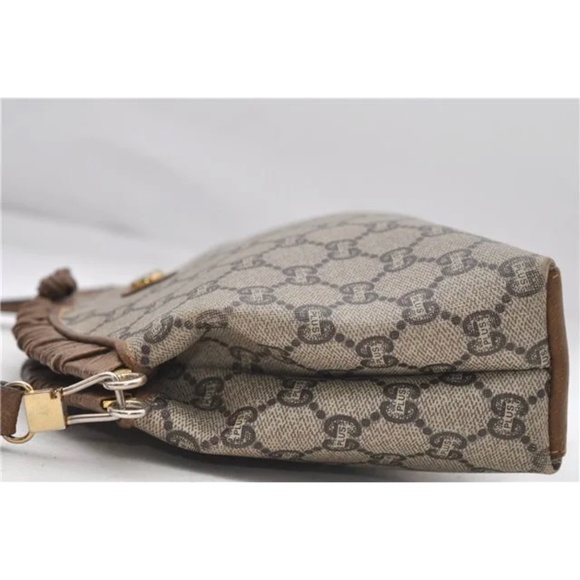 Authentic Brown GUCCI GG Plus Shoulder Crossbody Bag - Picture 12 of 17
